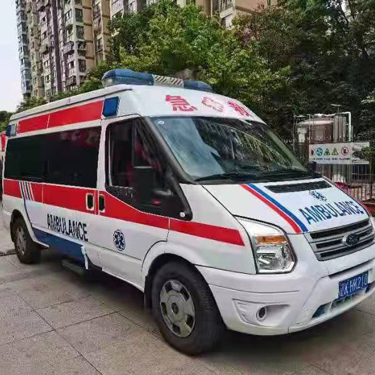 浦口长途救护车护送病人返乡